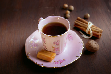 Coffee Cup with Sweet
