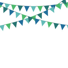 Bunting flag party celebration background