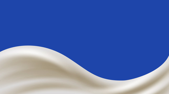 Milk wave vector illustration