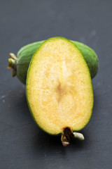 green feijoa fruit