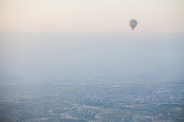 Hot air balloon in Cappadocia