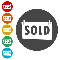 Sold Sign - illustration 
