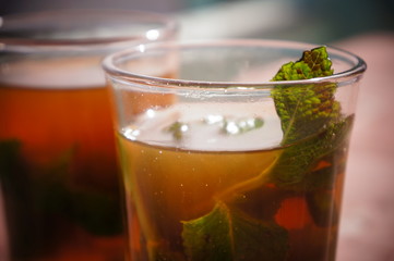 Mint tea