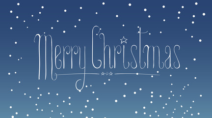 Merry Christmas vector seasonal design element