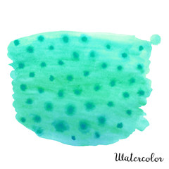 Watercolor blot