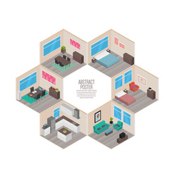 Obraz premium Isometric houses