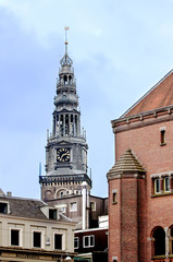  Clock Tower of Amsterdam, Netherlands