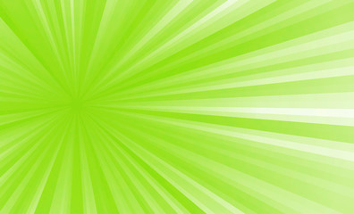 colored stripes on a light background, abstract illustration pattern. Rays laser green, white