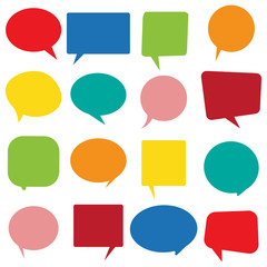Speech bubbles