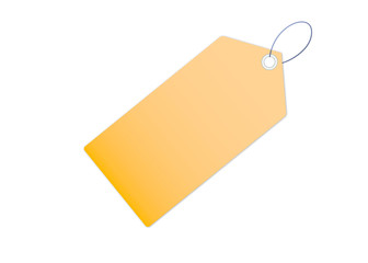 Blank price tag ,Price Tag, Blue, Hanging, Label, Satin