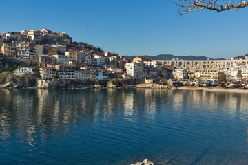 Amazing view of Old town of Kavala, East Macedonia and Thrace, Greece