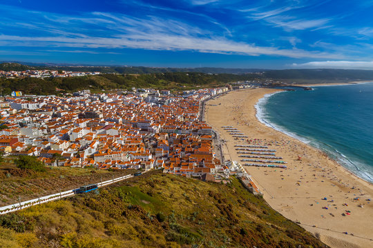 Beach In Nazare - Portugal