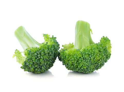Broccoli vegetable isolated on white background
