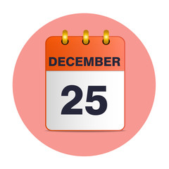 Fototapeta premium Illustration of Christmas icon