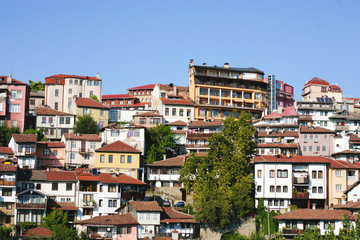 Fototapeta premium View of the city from a height