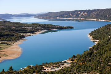 Fototapeta premium lac de sainte croix