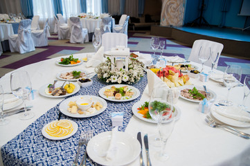 Wedding table decoration