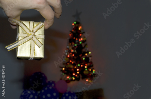 "christmas tree with gifts "Christmas tree with gifts - background" Stock photo and royalty-free images on Fotolia.com