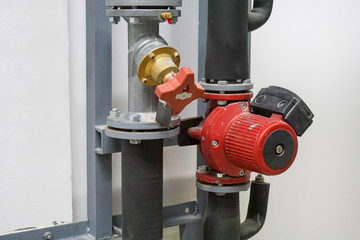 Modern boiler room equipment