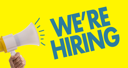 We're Hiring