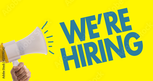 We re Hiring photo libre de droits sur la banque d We re Hiring photo libre de droits sur la banque d