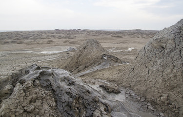 Fototapeta na wymiar mud volcano