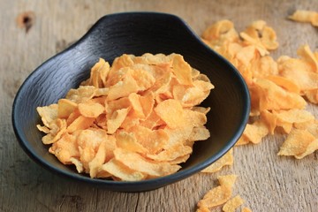 corn flake with milk
