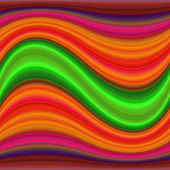 Colorful smooth wave design background