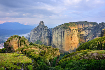 Meteora landscape, Greece