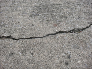 Road crack