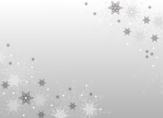 Fototapeta premium weihnachtlicher Hintergrund in grau