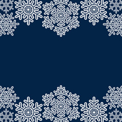 lace snowflakes borders
