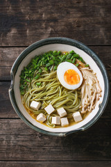 Asian noodle soup