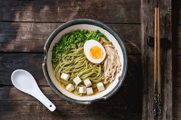 Asian noodle soup