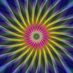 Colorful fractal design background