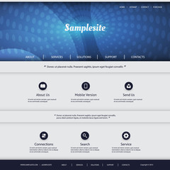 Website Template - Blog, Business, News