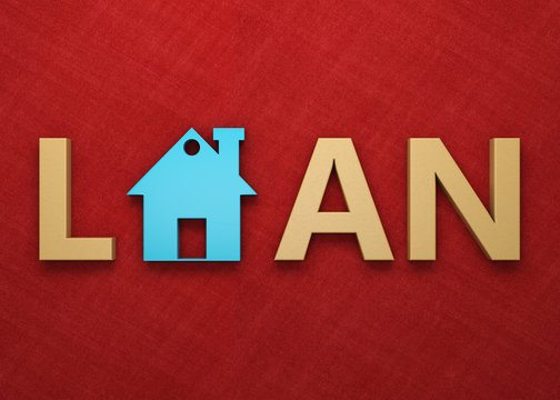 Loan Concept - 3D Rendering Image
