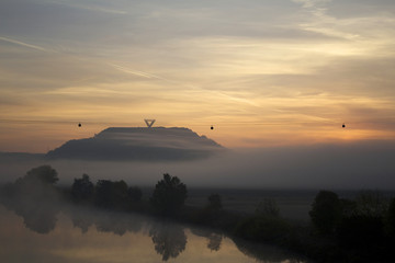 Sonnenaufgang in Saarlouis