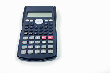 calculator on a white background