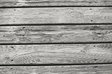 Wooden planks made wall, close up surface background