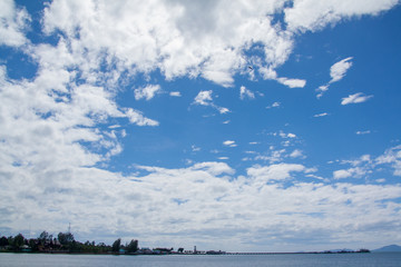 Sea Sky and Cloud