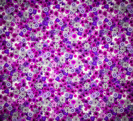 Purple mixed flower background