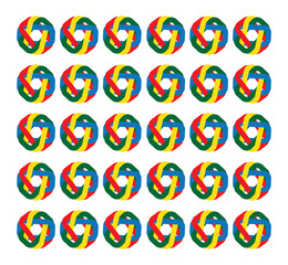 Fototapeta premium Abstract Clew Concept