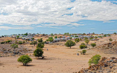 Fototapeta na wymiar Dorf Aus, Region Karas, Namibia