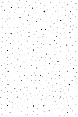 Vertical backdrop with stars, rings, circles. Black and white hipster Background with geometric elements