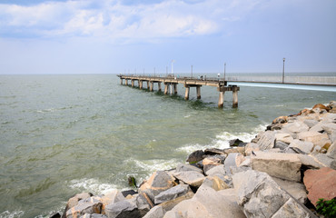 Fototapeta na wymiar Chesapeake Bay Bridge