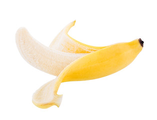 banana isolated on white background