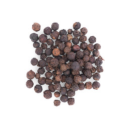 pepper corn on white background