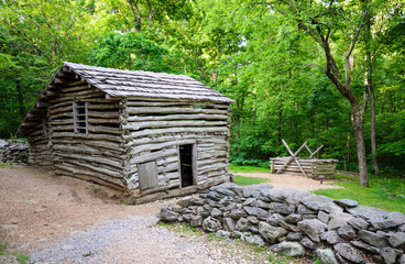 Naklejka premium Blue Ridge Parkway