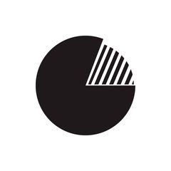 Graph icon. Diagram symbol for your design, logo, application, presentation.